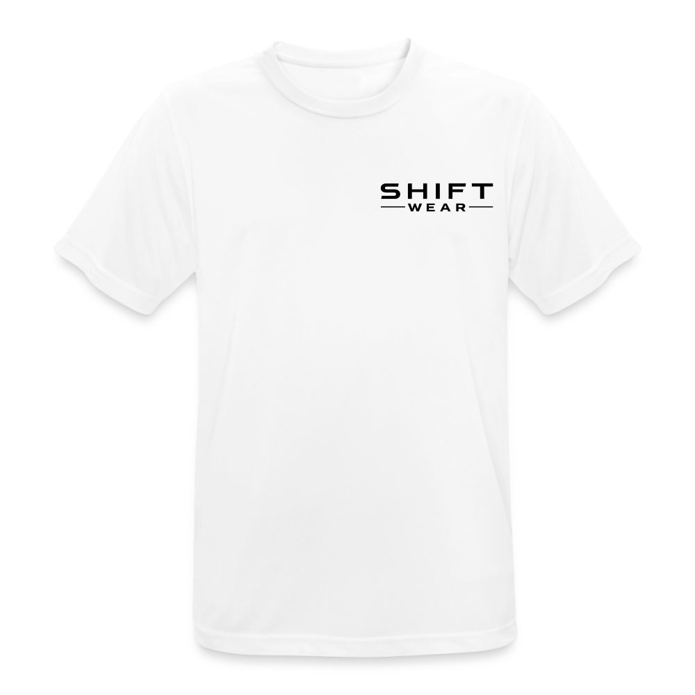 Männer T-Shirt atmungsaktiv - Weiß