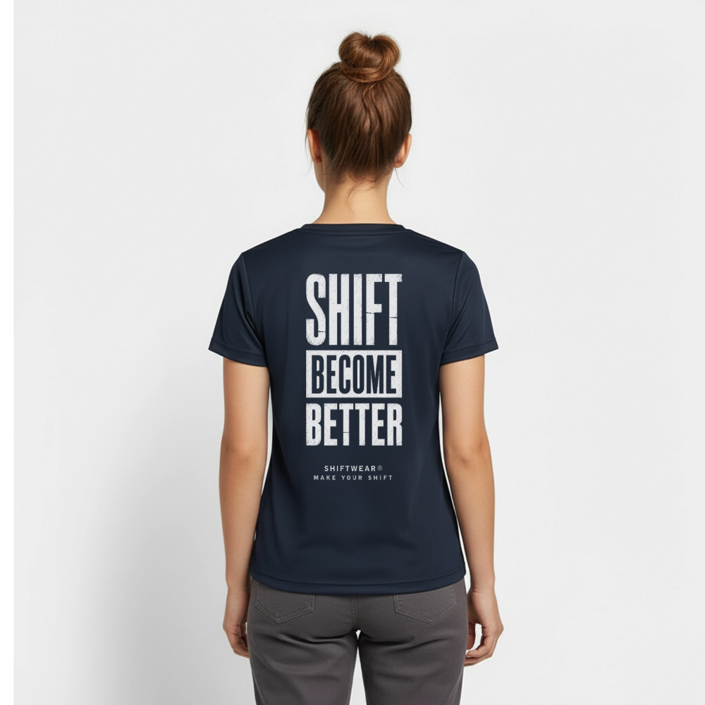 SHIFT Active Tee - Dunkelnavy