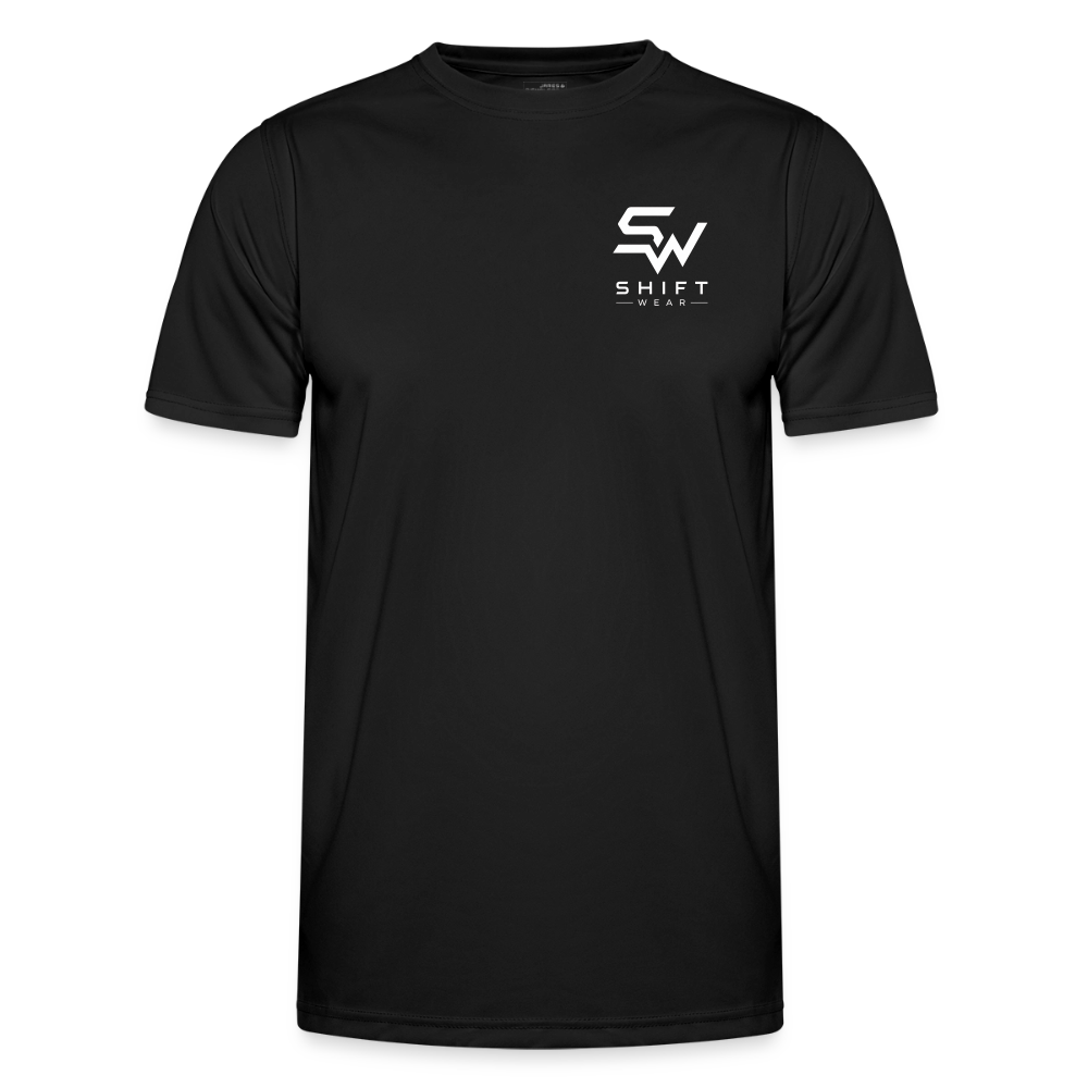 Männer Funktions-T-Shirt - Schwarz