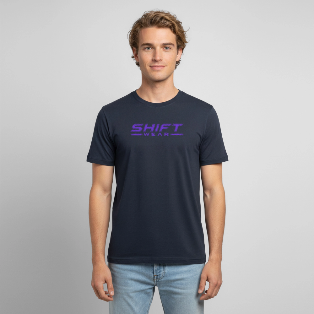 Männer T-Shirt atmungsaktiv - Dunkelnavy
