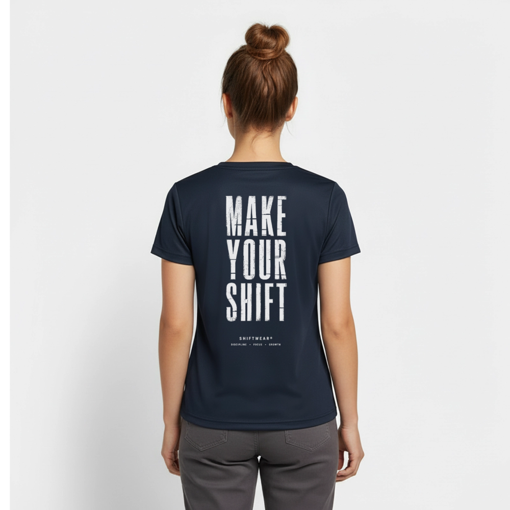 SHIFT Active Tee - Dunkelnavy