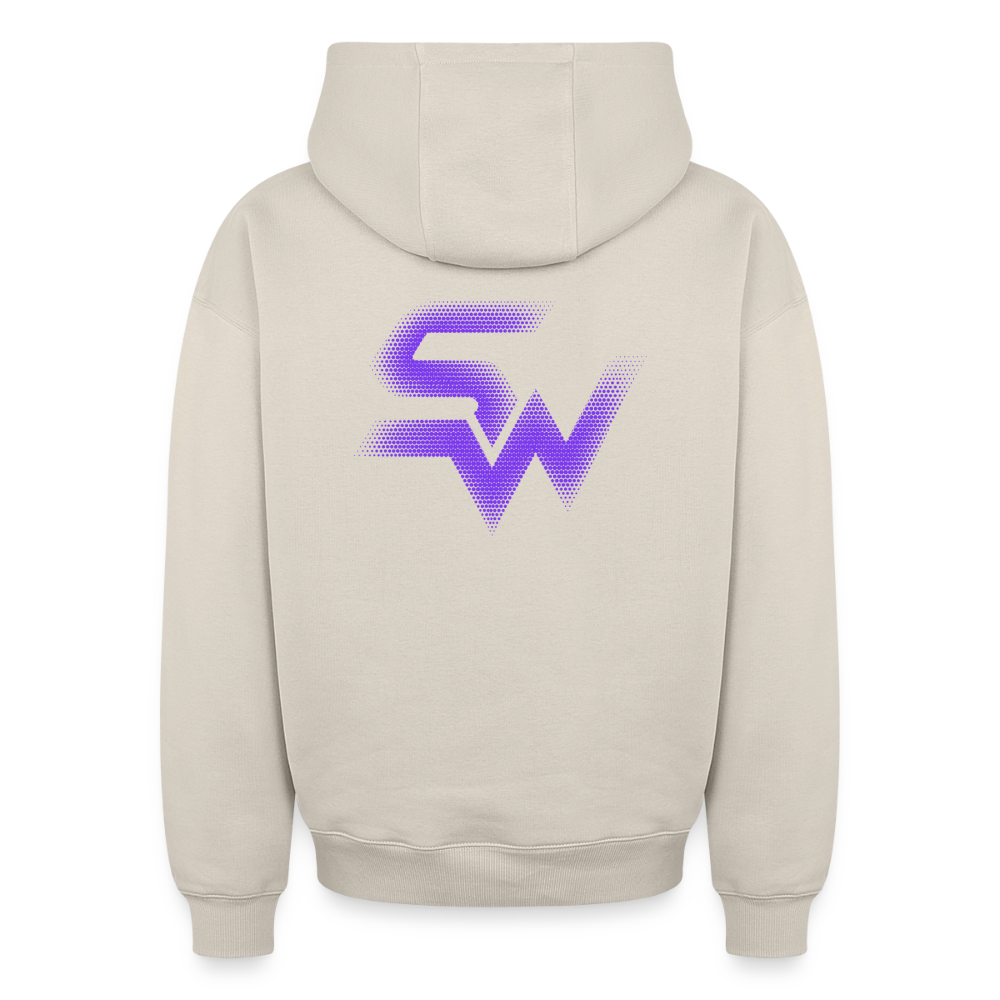 SHIFT Oversized Heavyweight Hoodie - Beige