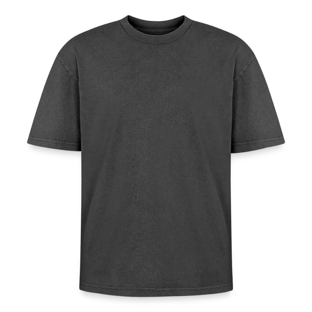 SHIFT Oversized Acid Wash Tee - Schwarz Acid Wash