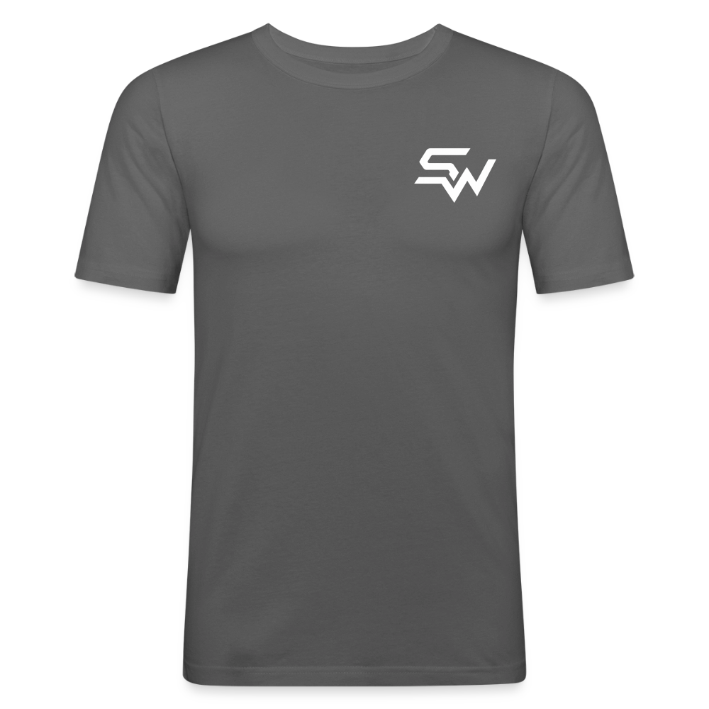 Männer Slim Fit T-Shirt - Graphite