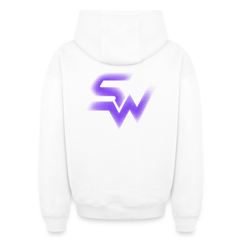 SHIFT Oversized Heavyweight Hoodie - Weiß
