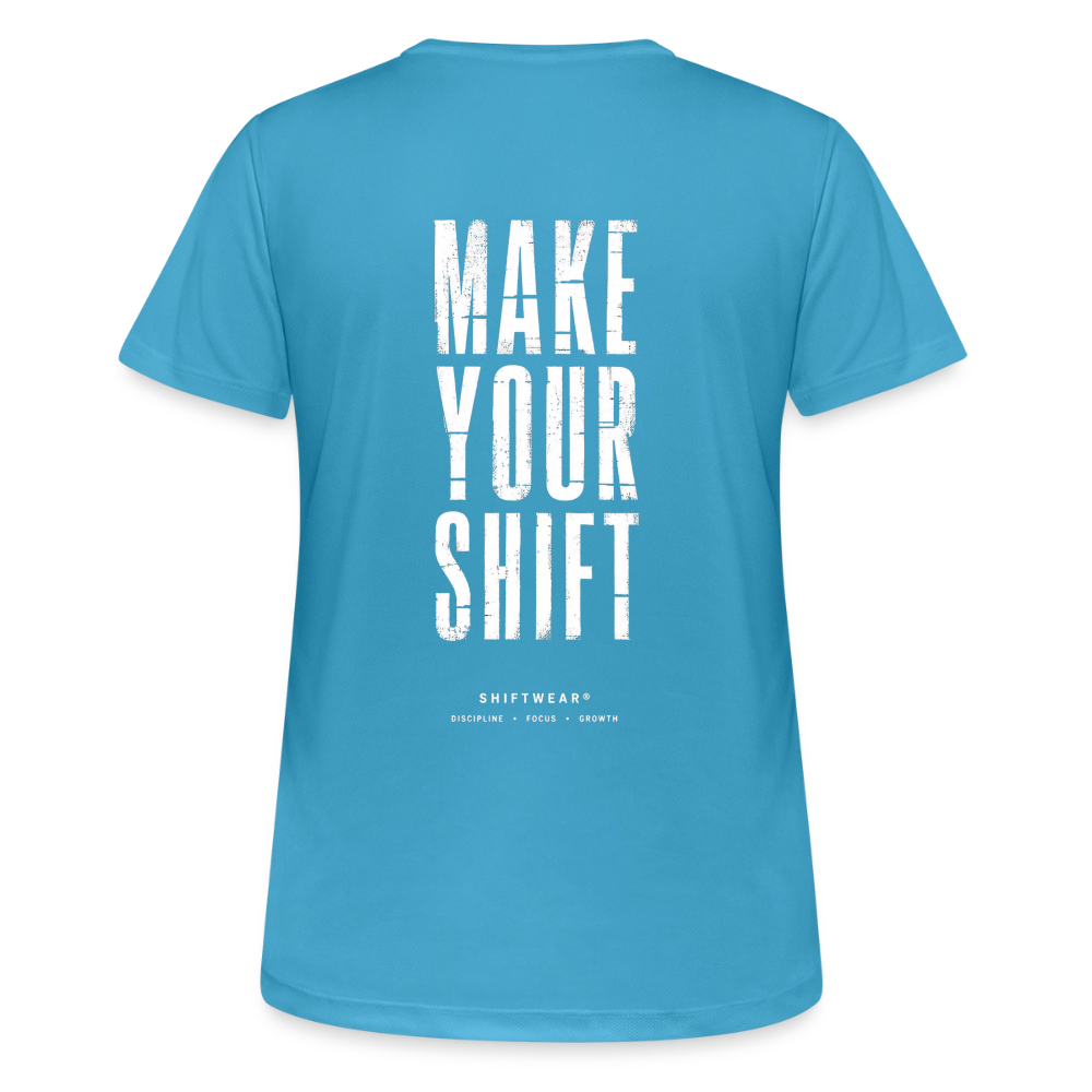 SHIFT Active Tee - Saphirblau