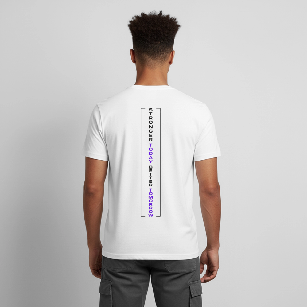 Männer T-Shirt atmungsaktiv - Weiß