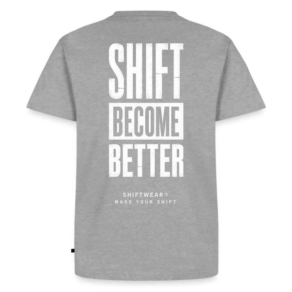 SHIFT Essential Tee - Grau meliert