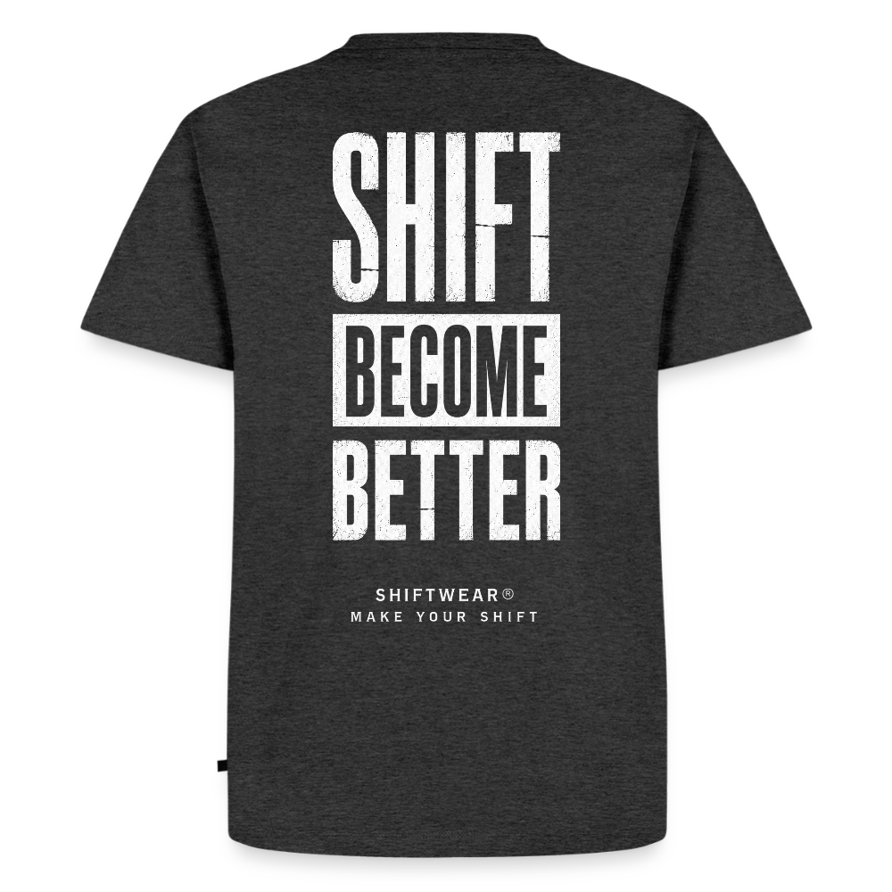 SHIFT Essential Tee - Anthrazit meliert