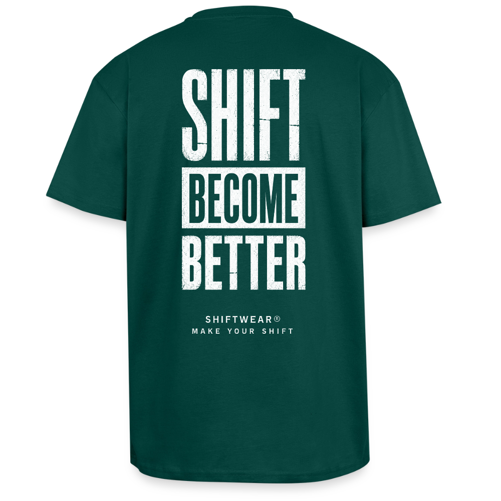 Oversized Heavyweight Unisex T-Shirt - hunter Green
