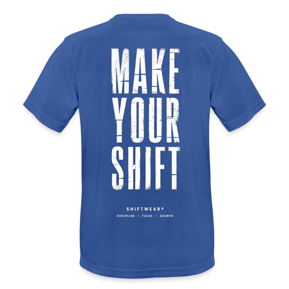 Männer T-Shirt atmungsaktiv - Royalblau