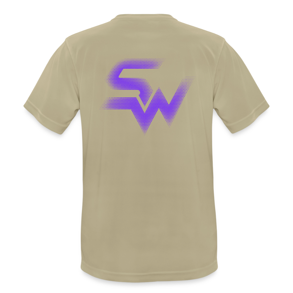 Männer T-Shirt atmungsaktiv - Sandbeige