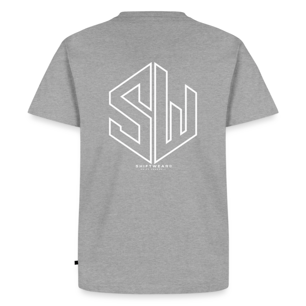 SHIFT Essential Tee - Grau meliert