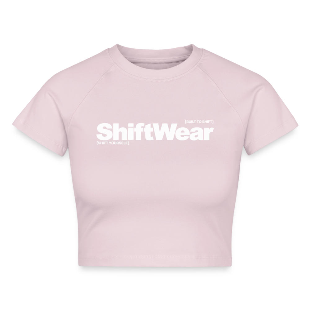 SHIFT Cropped Fit Tee - Puderrosa