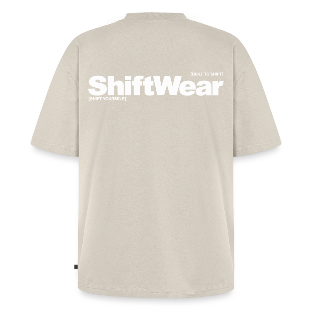 SHIFT Oversized Fit Tee - Beige