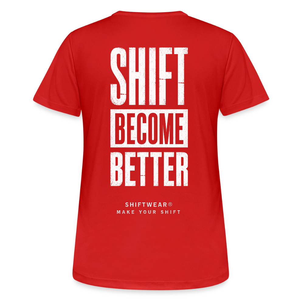 SHIFT Active Tee - Rot