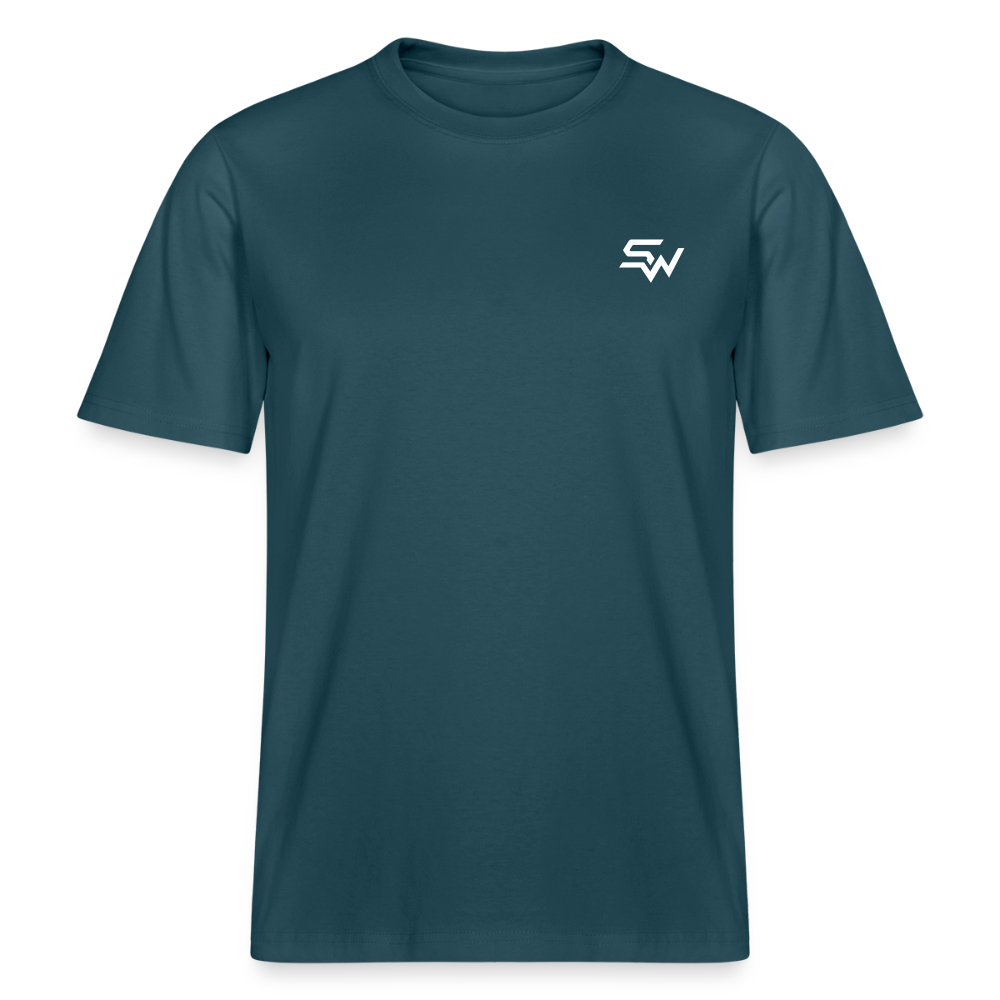 RELAXED FIT Unisex Organic T-Shirt - Dunkles Petrol