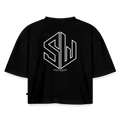 SHIFT Premium Oversized Cropped Tee - Schwarz