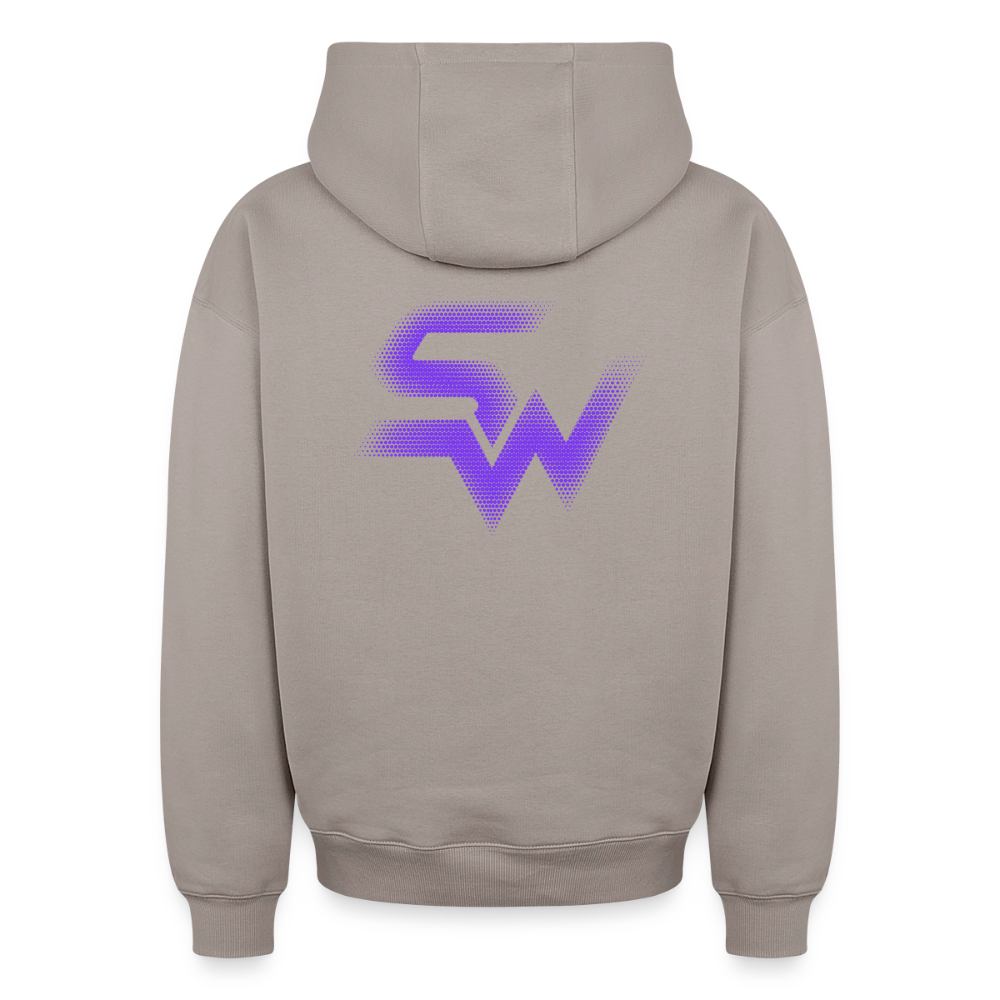 SHIFT Oversized Heavyweight Hoodie - Taupe