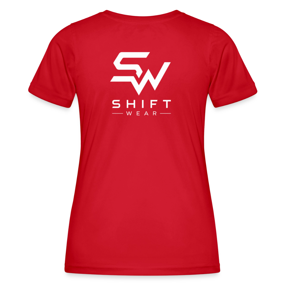 Frauen Funktions-T-Shirt - Rot