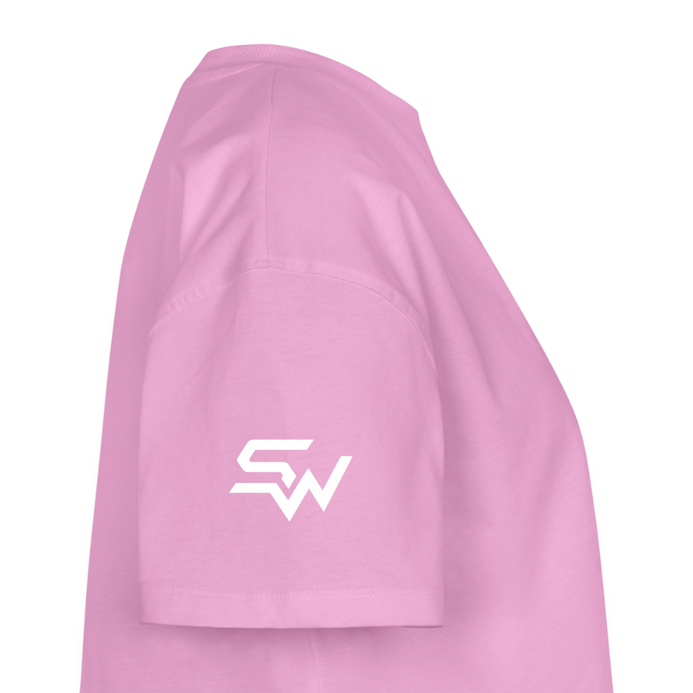 Frauen Premium Oversized Bio Cropped T-Shirt - Verwaschenes Rosa