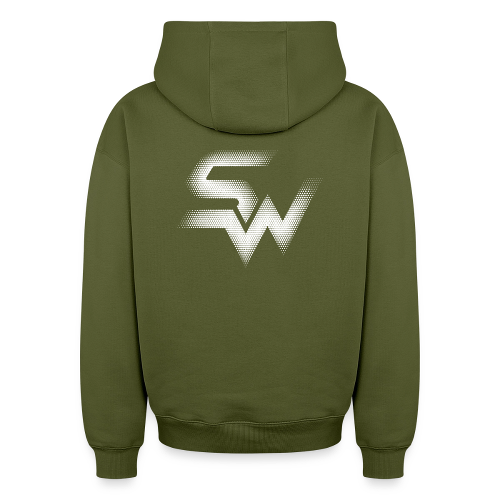 SHIFT Oversized Heavyweight Hoodie - Khaki