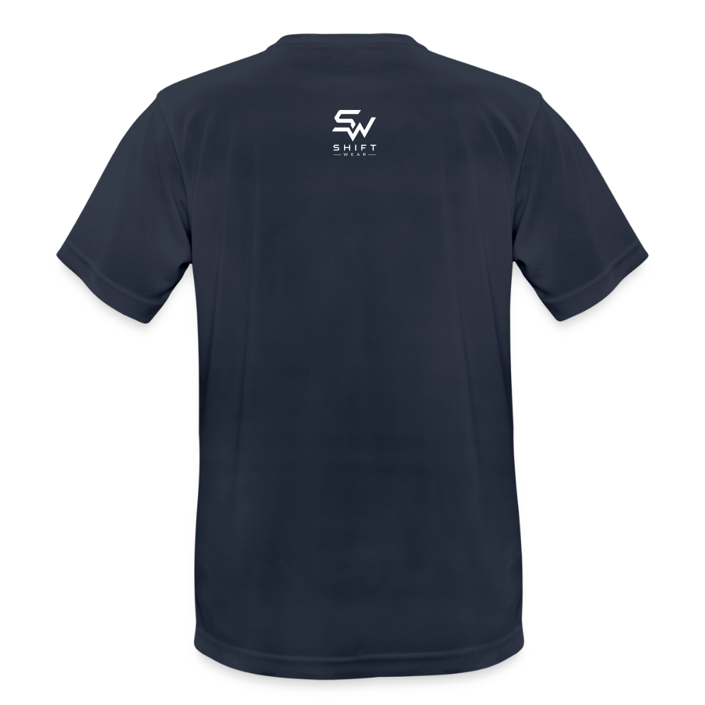 Männer T-Shirt atmungsaktiv - Dunkelnavy