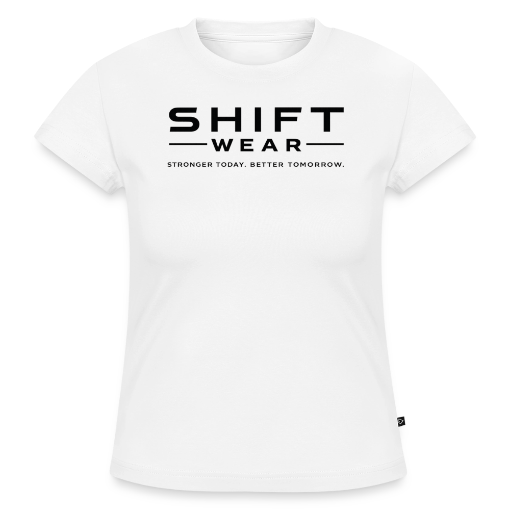 SLIM FIT Frauen Organic T-Shirt - Weiß