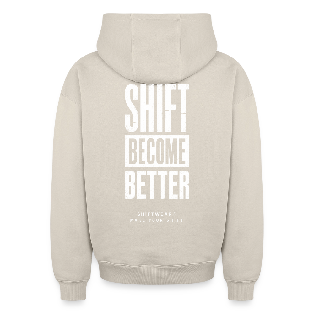 SHIFT Oversized Heavyweight Hoodie - Beige