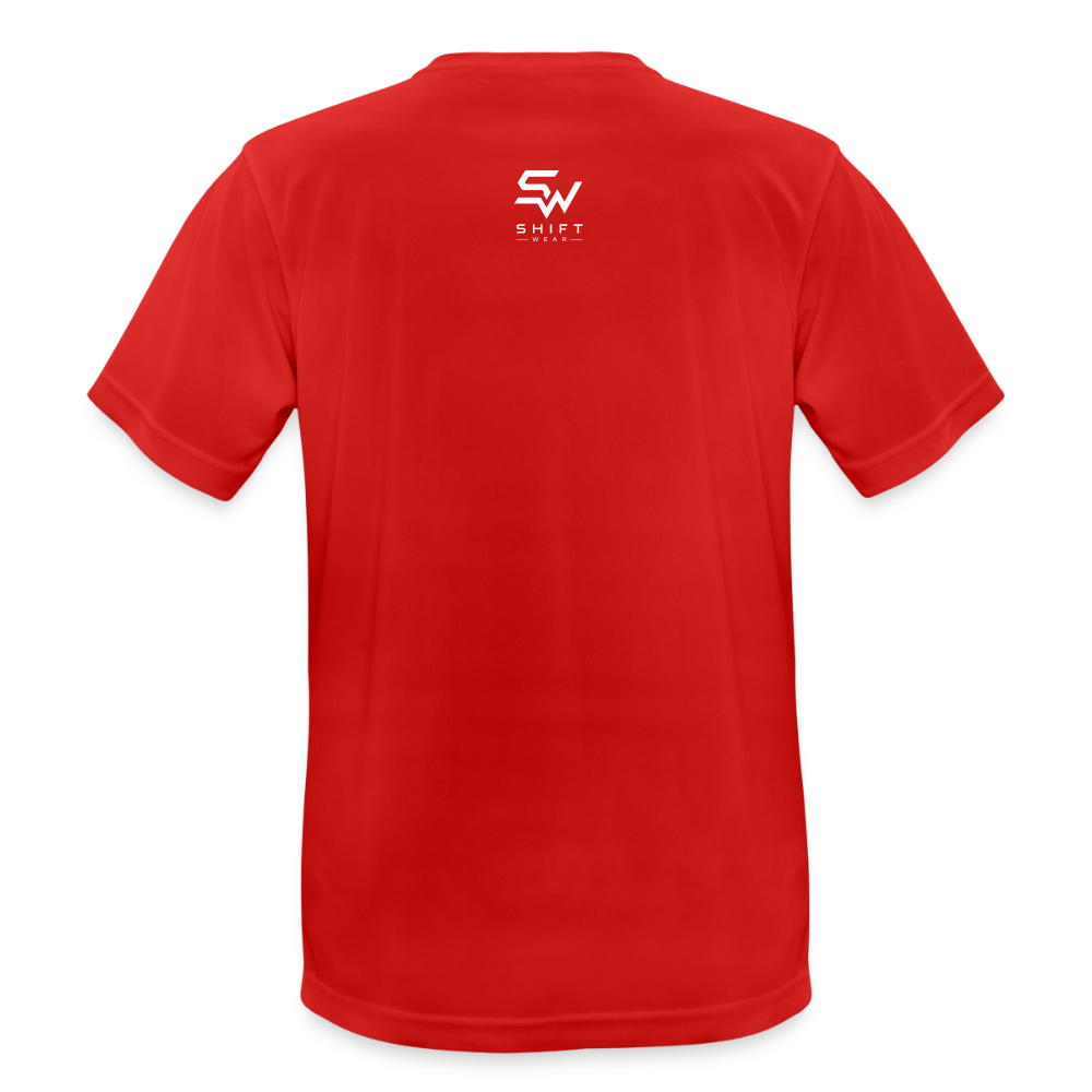 Männer T-Shirt atmungsaktiv - Rot