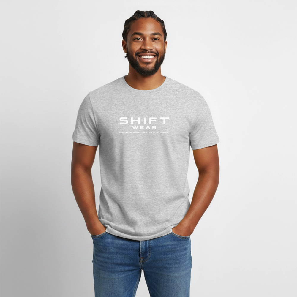 Männer Strong T-Shirt - Grau meliert