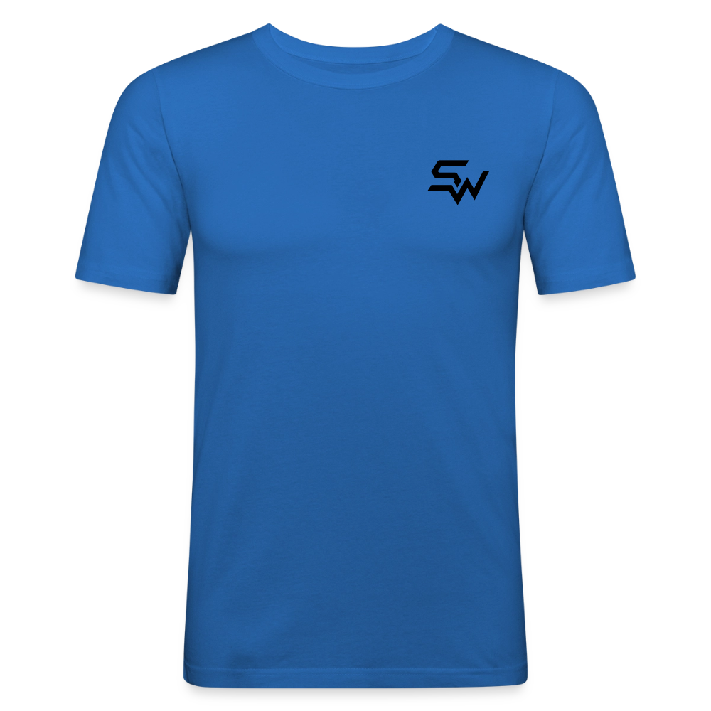 Männer Slim Fit T-Shirt - Königsblau