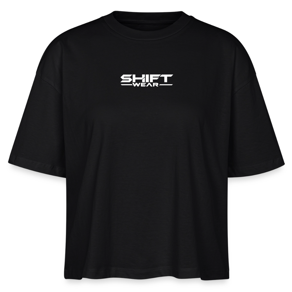 SHIFT Boxy Tee - Schwarz