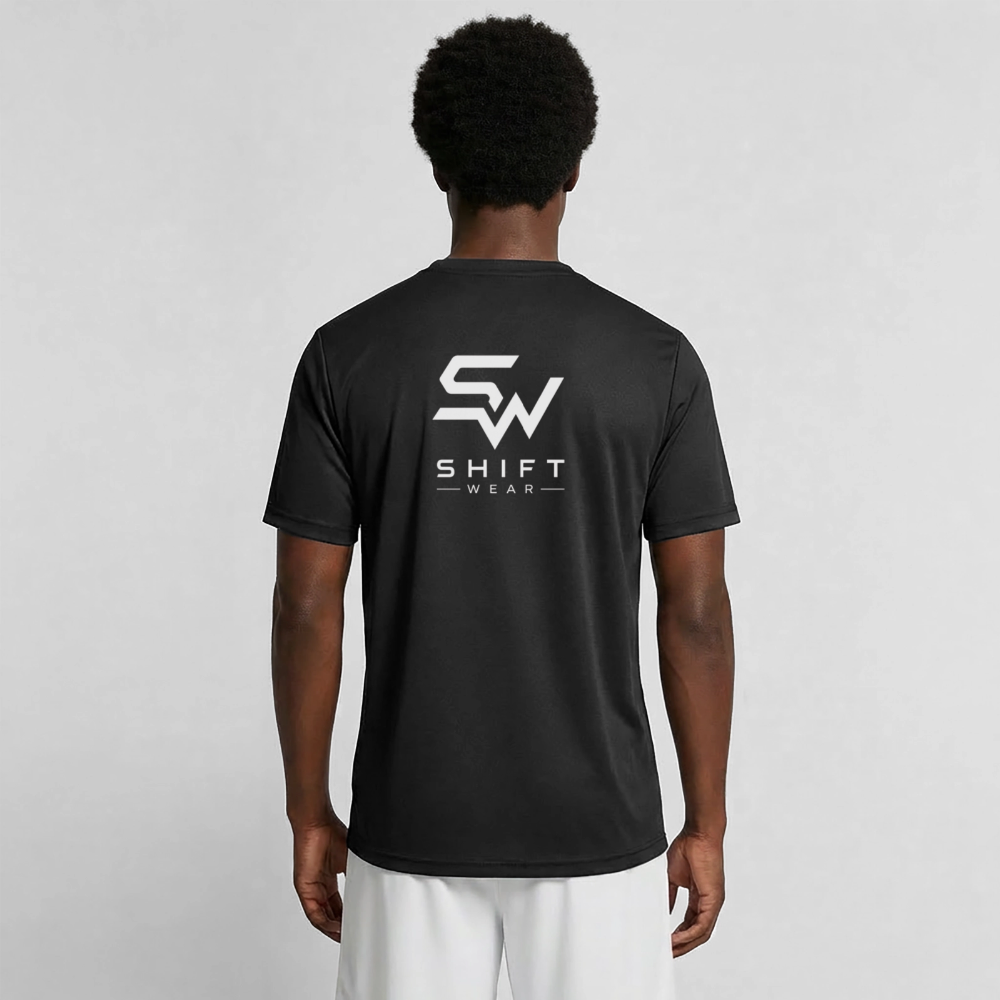 Männer Funktions-T-Shirt - Schwarz