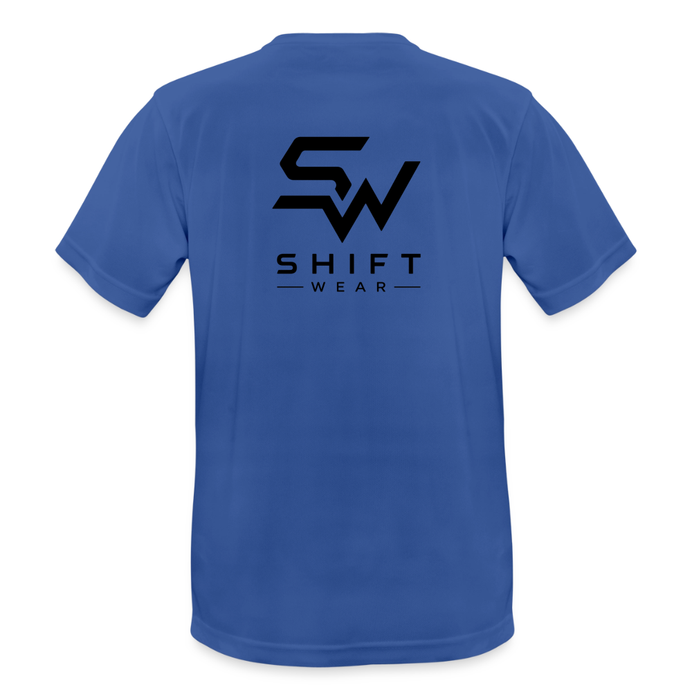 Männer T-Shirt atmungsaktiv - Royalblau