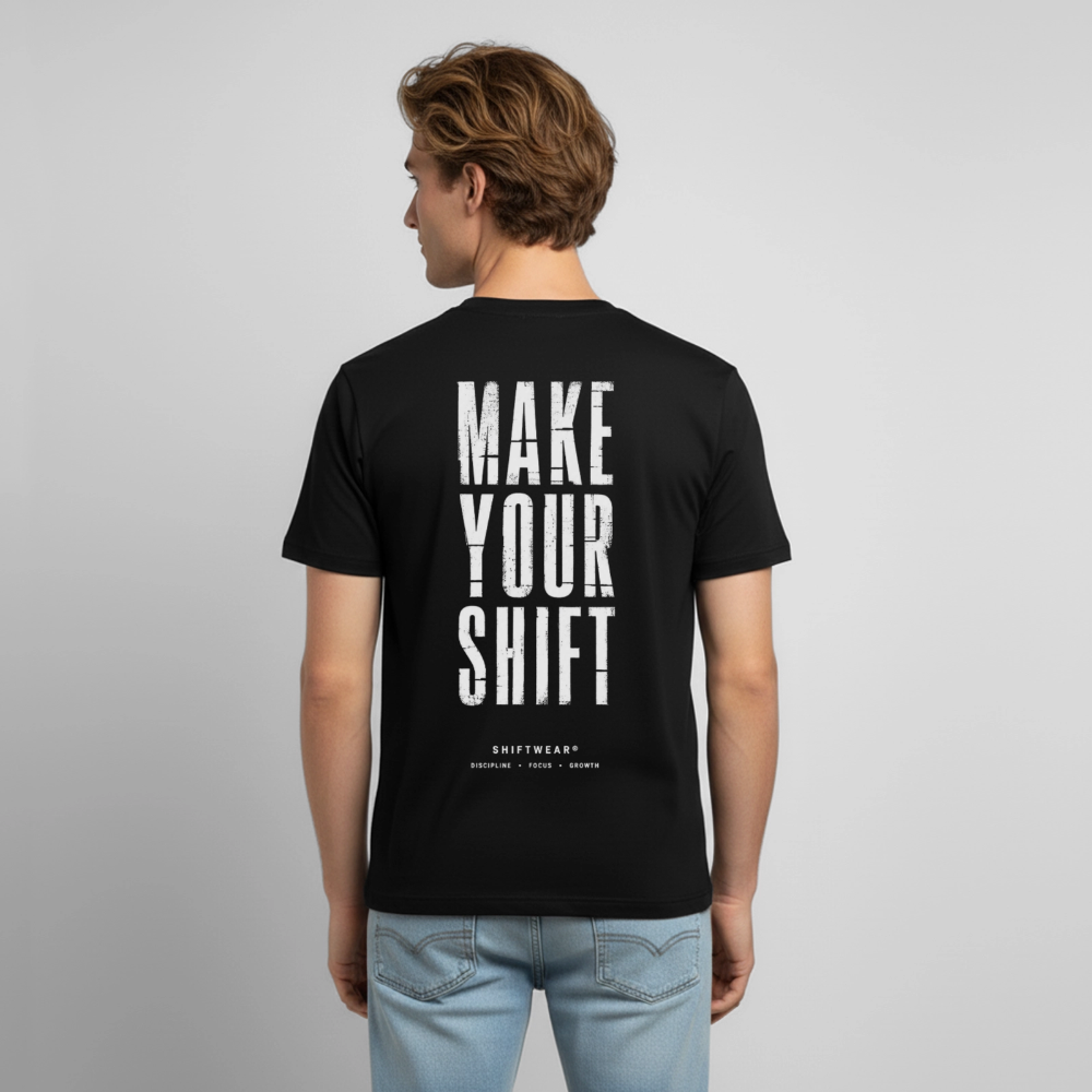 Männer T-Shirt atmungsaktiv - Schwarz