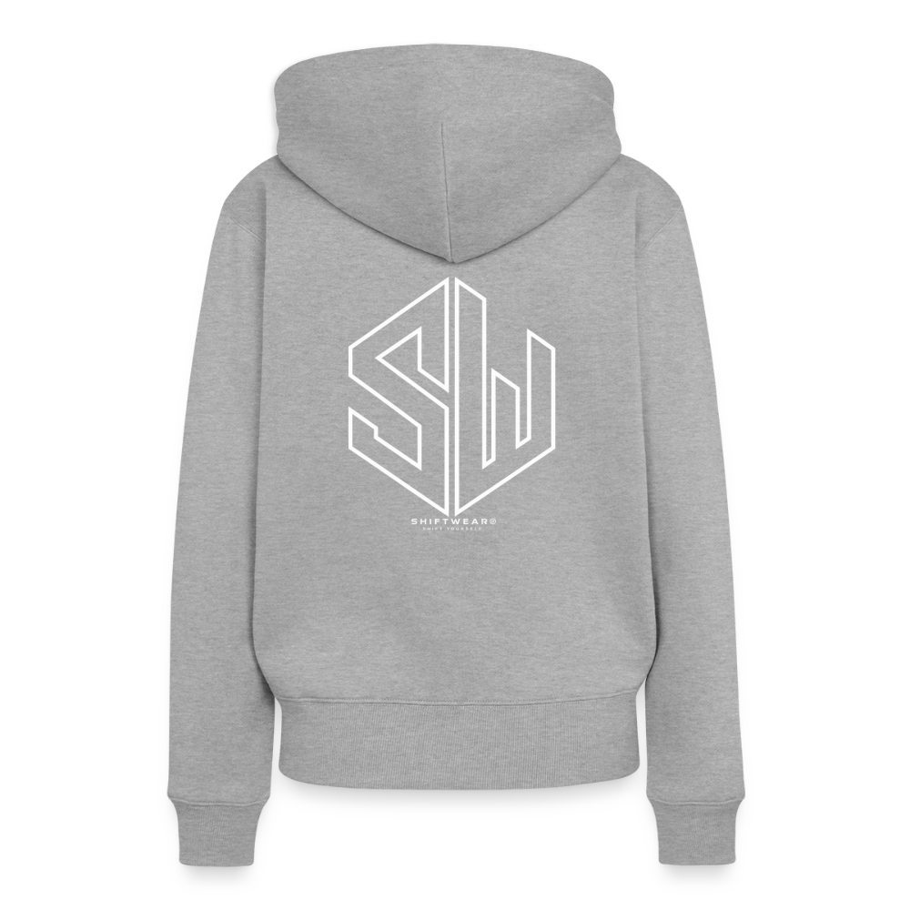 SHIFT Premium Hoodie - Grau meliert