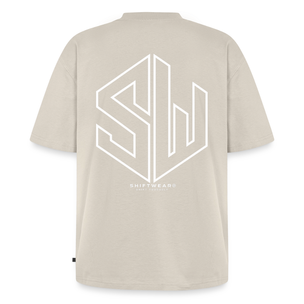 SHIFT Oversized Fit Tee - Beige