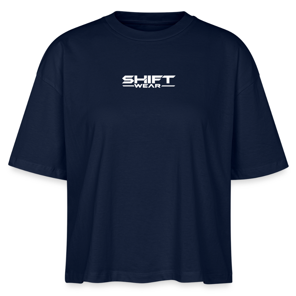 SHIFT Boxy Tee - Navy