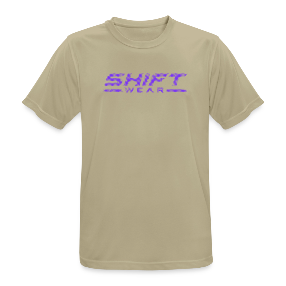 Männer T-Shirt atmungsaktiv - Sandbeige