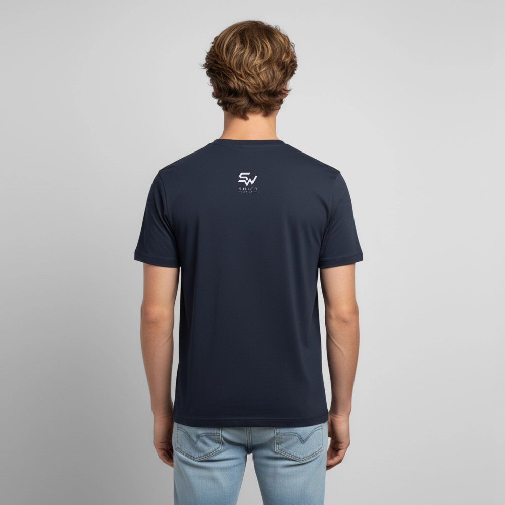 Männer T-Shirt atmungsaktiv - Dunkelnavy