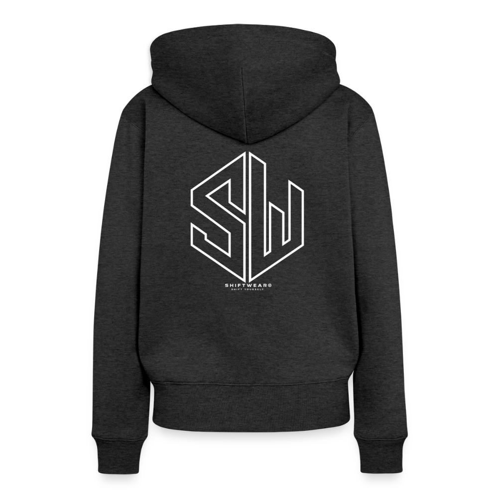 SHIFT Premium Hoodie - Anthrazit meliert
