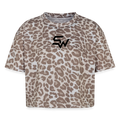 Boxy Leo Frauen Premium Organic T-Shirt - Leopard print