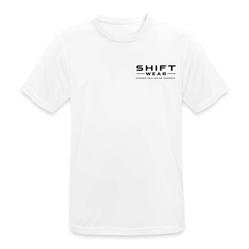 Männer T-Shirt atmungsaktiv - Weiß