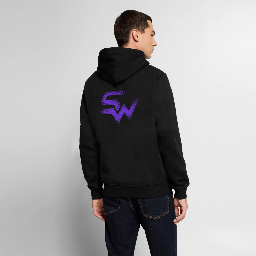 Männer Premium Hoodie - Schwarz