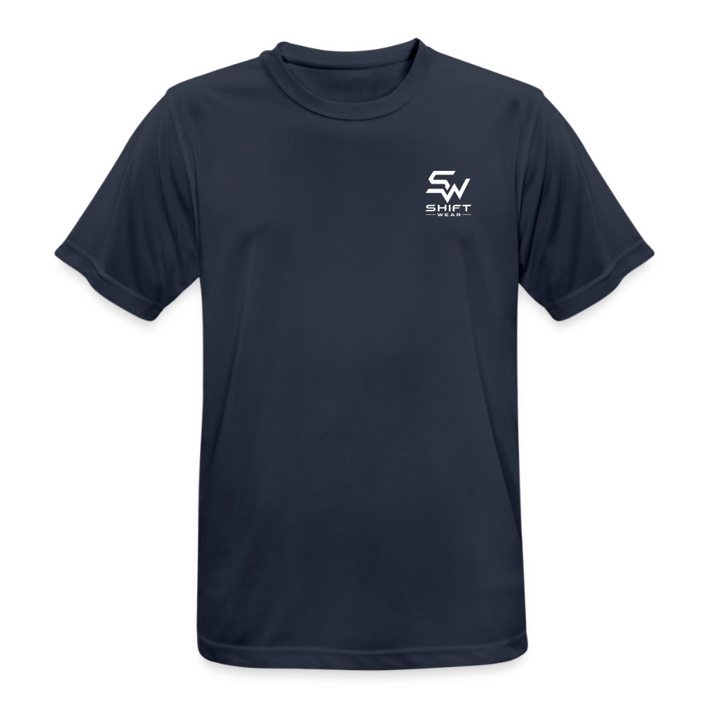 Männer T-Shirt atmungsaktiv - Dunkelnavy