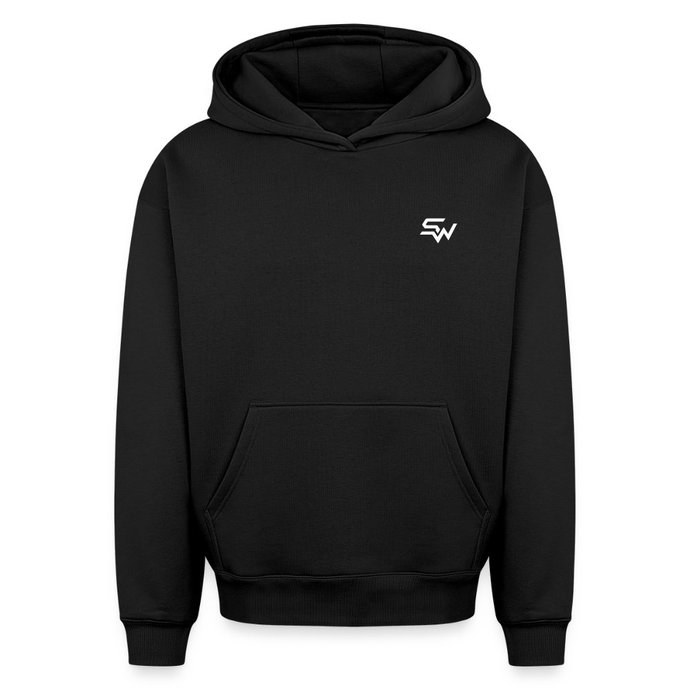 Männer Oversized Hoodie - Schwarz