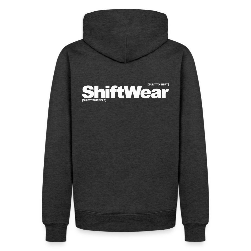 SHIFT Premium Hoodie - Anthrazit meliert