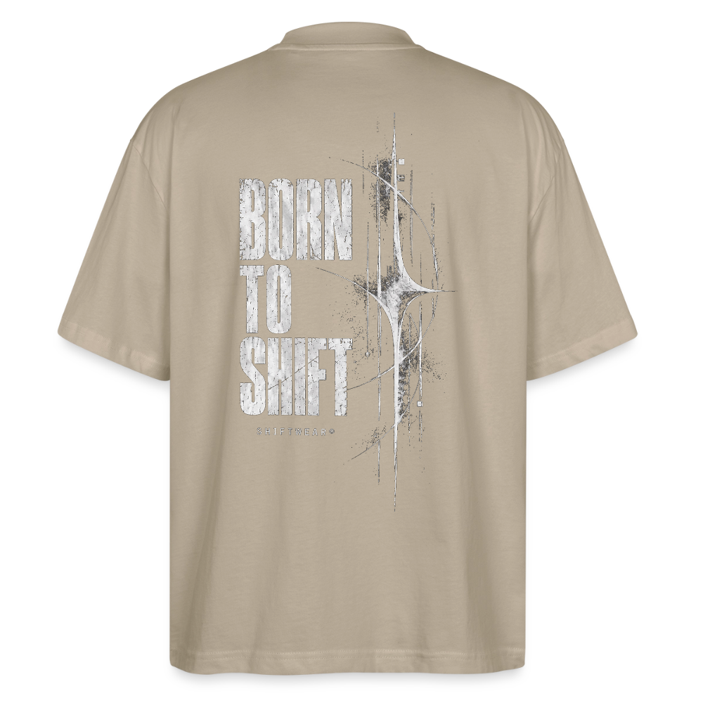 SHIFT Oversized Tee - Steingrau