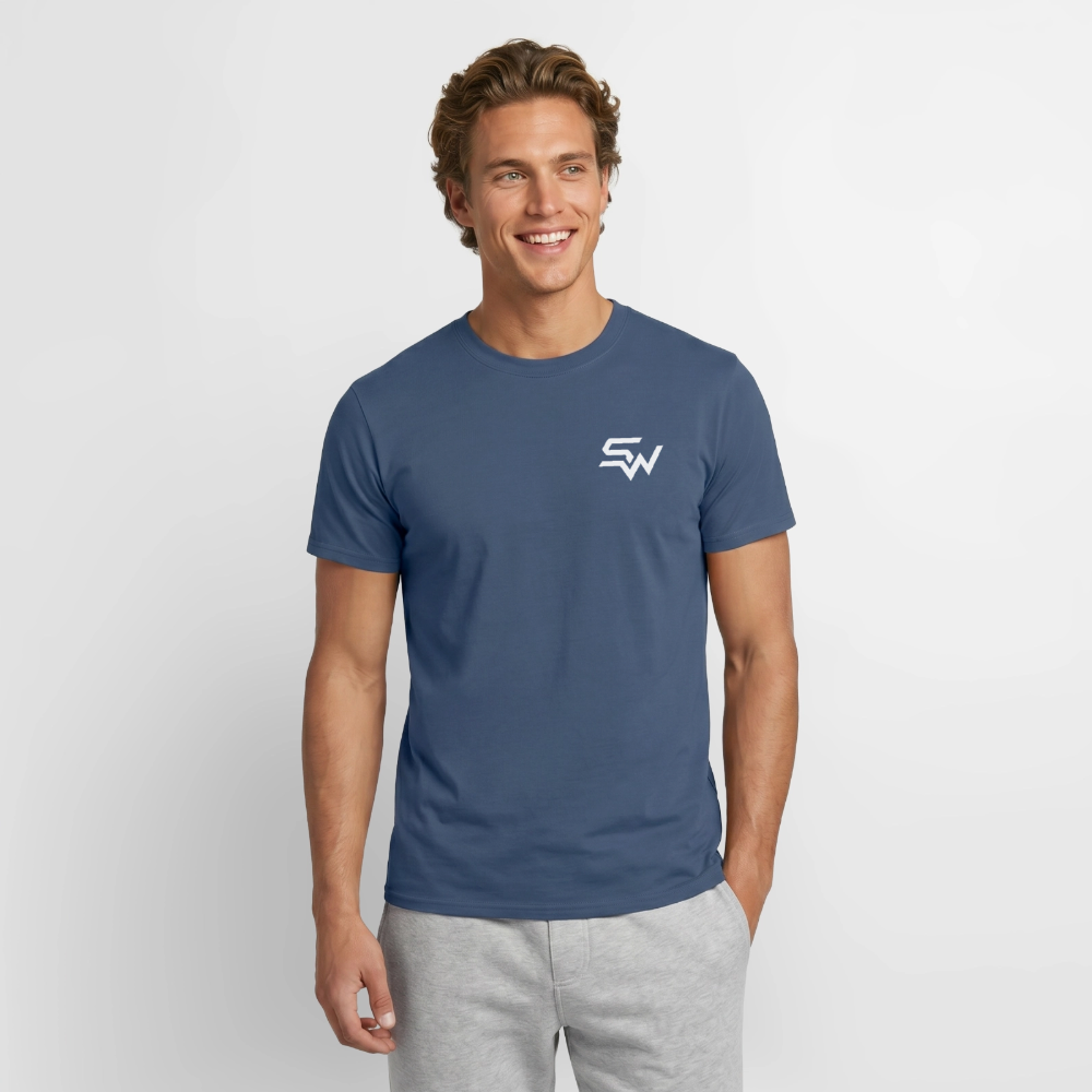 Männer T-Shirt - Dunkles Denimblau